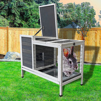 Rabbit Bunny Cage Hutch Pet Cages Enclosure Coops & Hutches Supplies Kings Warehouse 