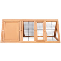 Rabbit Hutch Wooden Chicken Coop Pet Hutch 119cm x 51cm x 44cm coops & hutches Kings Warehouse 