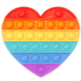 Rainbow Heart Push And Pop Kings Warehouse 