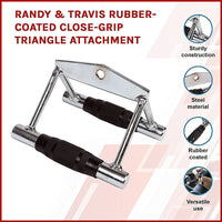 Randy & Travis Rubber-Coated Close-Grip Triangle Attachment Kings Warehouse 