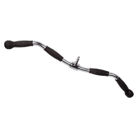 Randy & Travis Rubber-Coated Revolving Curl Row Bar Attachment Kings Warehouse 