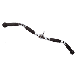 Randy & Travis Rubber-Coated Revolving Curl Row Bar Attachment Kings Warehouse 