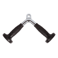 Randy & Travis Rubber-Coated Tricep Pushdown Bar Attachment Kings Warehouse 