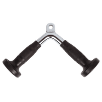 Randy & Travis Rubber-Coated Tricep Pushdown Bar Attachment Kings Warehouse 