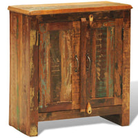 Reclaimed Cabinet Solid Wood with 2 Doors Vintage Kings Warehouse 
