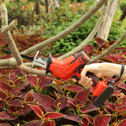 Red Cordless Electric Reciprocating Saw Cutter w+ Blades For Makita Battery Kings Warehouse 