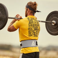 Reebok Flexweave Power Lifting Belt Large in White Kings Warehouse 
