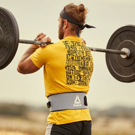 Reebok Flexweave Power Lifting Belt Large in White Kings Warehouse 