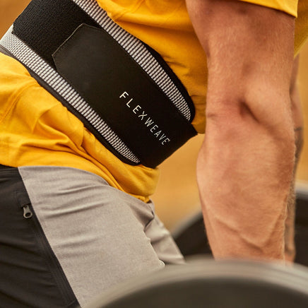 Reebok Flexweave Power Lifting Belt Large in White Kings Warehouse 