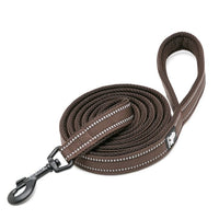 Reflective Pet Leash 2 meters Brown L Kings Warehouse 