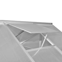 Reinforced Aluminium Greenhouse with Base Frame 4.6 m² Kings Warehouse 