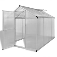 Reinforced Aluminium Greenhouse with Base Frame 4.6 m² Kings Warehouse 