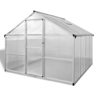 Reinforced Aluminium Greenhouse with Base Frame 6.05 m² Kings Warehouse 