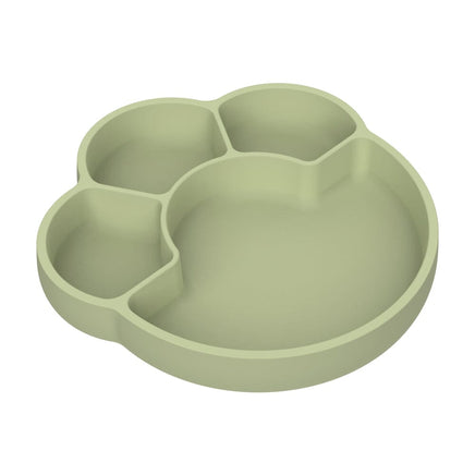 Remi Silicone Divider Plate - Avocado Cream Kings Warehouse 