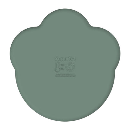 Remi Silicone Divider Plate - Olive Green Kings Warehouse 
