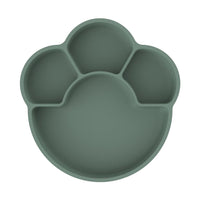 Remi Silicone Divider Plate - Olive Green Kings Warehouse 
