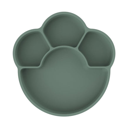 Remi Silicone Divider Plate - Olive Green Kings Warehouse 