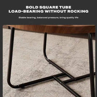 Removable Set of 2 Round Coffee Table Walnut Nesting Side End Table Furniture Furniture Kings Warehouse 