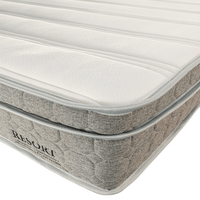 Resort Double Mattress 7 Zone Pocket Spring mattresses Kings Warehouse 