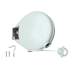 Retractable Clothesline Hang Clothes Line 20 Ft Retracts Automatically Kings Warehouse 