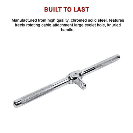 Revolving Straight Bar Cable Attachment Kings Warehouse 