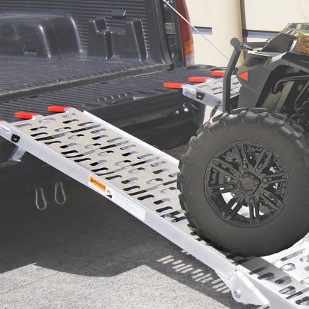 Rigg Aluminium ATV Loading Ramp Foldable - Silver Kings Warehouse 