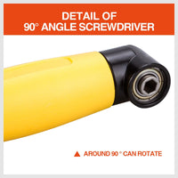 Right Angle Drill Attachment 90° Degree Drill Adapter 1/4" Drive Key Adaptor New Kings Warehouse 