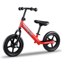 Rigo Kids Balance Bike Ride On Toys Push Bicycle Wheels Toddler Baby 12" Bikes Red Toys Kings Warehouse 