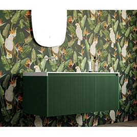 Rimini wall hung bathroom vanity 1200mm Rain Forest Kings Warehouse 