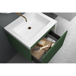 Rimini wall hung bathroom vanity 600mm Rain Forest Kings Warehouse 