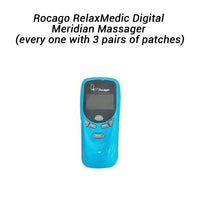 Rocago RelaxMedic Digital Meridian Massager (every one with 3 pairs of patches) Mobile Accessories Kings Warehouse 