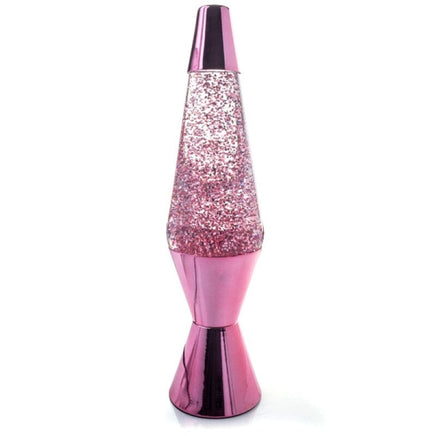 Rose Gold Diamond Glitter Lamp Kings Warehouse 