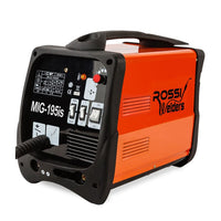 ROSSI 195Amp Welder MIG ARC MAG Welding Machine Gas / Gasless Portable 195A Kings Warehouse 
