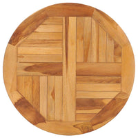 Rotating Table Disk Solid Teak Wood Kings Warehouse 