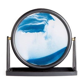 Round Blue Sand Art Kings Warehouse 