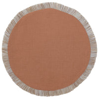 Round Placemat-Solid-Clay-40cm Kings Warehouse 