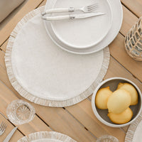 Round Placemat-Solid Natural-40cm Kings Warehouse 
