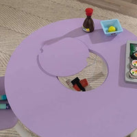 Round Table and 2 Chair Set for children (Lavender) Kings Warehouse 