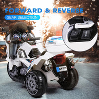 ROVO KIDS Electric Ride-On Patrol Motorbike S1K-Inspired Battery Police Toy Bike Kings Warehouse 
