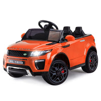 ROVO KIDS Ride-On Car Electric Battery Childrens Toy Powered Remote 12V Orange Kings Warehouse 