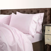 Royal Comfort 1000 Thread Count Cotton Blend Quilt Cover Set Premium Hotel Grade - King - Blush Bedding Kings Warehouse 