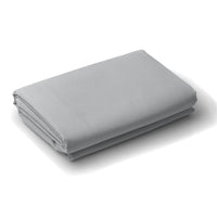 Royal Comfort 1000 Thread Count Fitted Sheet Cotton Blend Ultra Soft Bedding - King - Light Grey Bedding Kings Warehouse 