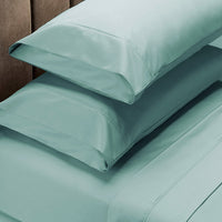 Royal Comfort 1000 Thread Count Sheet Set Cotton Blend Ultra Soft Touch Bedding - King - Green Mist Bedding Kings Warehouse 