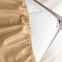 Royal Comfort 1200 Thread Count Fitted Sheet Cotton Blend Ultra Soft Bedding - Queen - Linen Bedding Kings Warehouse 