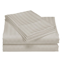 Royal Comfort 1200TC Quilt Cover Set Damask Cotton Blend Luxury Sateen Bedding - King - Silver Bedding Kings Warehouse 
