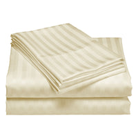 Royal Comfort 1200TC Quilt Cover Set Damask Cotton Blend Luxury Sateen Bedding - Queen - Pebble