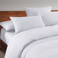 Royal Comfort 1500 Thread Count 6 Piece Cotton Rich Bedroom Collection Set - Queen - White Bedding Kings Warehouse 