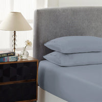 Royal Comfort 1500 Thread Count Cotton Rich Sheet Set 3 Piece Ultra Soft Bedding - Double - Indigo Bedding Kings Warehouse 
