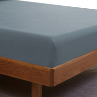 Royal Comfort 1500 Thread Count Cotton Rich Sheet Set 3 Piece Ultra Soft Bedding - Double - Indigo Bedding Kings Warehouse 