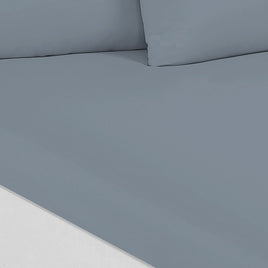 Royal Comfort 1500 Thread Count Cotton Rich Sheet Set 3 Piece Ultra Soft Bedding - Double - Indigo Bedding Kings Warehouse 
